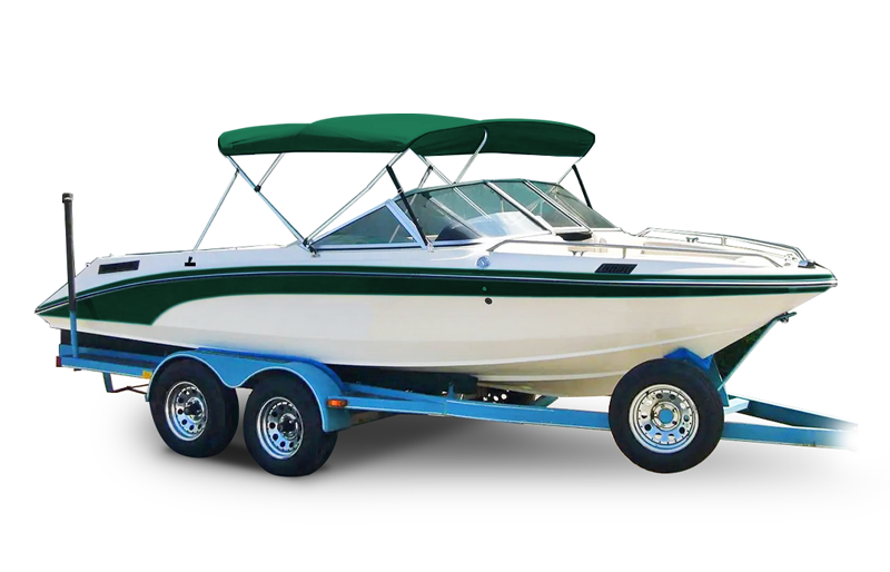 Boat Biminis 72" LONG, 46" HIGH, FITS 61" 66" WIDE Summerset Bimini Top